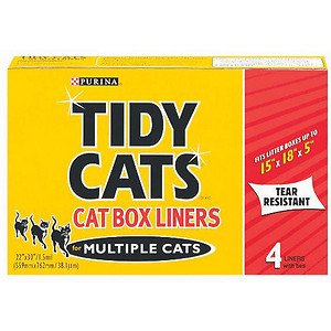 【中古】【未使用・未開封品】Tidy Cats Liners - 4 count by Tidy Cats Litter