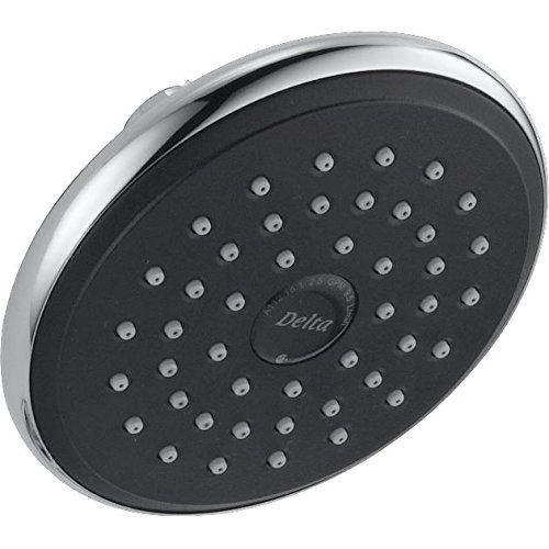 (Chrome) - Delta RP51305 Universal Showering Components, Touch-Clean Raincan Showerhead, Chrome