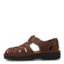【中古】【未使用・未開封品】Naot Footwear メンズ ジュリアス サンダル, クレイジーホース・ブラウン, 24