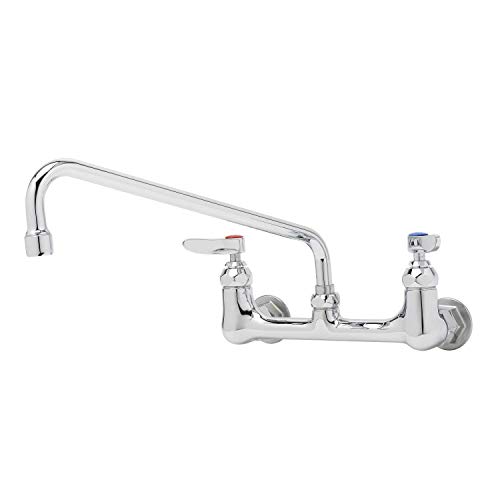【中古】【未使用・未開封品】TS Brass B-0231 Sink Mixing Faucet with 12-Inch Swing Nozzle, Chrome by T&S Brass