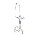 【中古】【未使用・未開封品】TS Brass B-0300 Double Pantry Commercial Faucet, Chrome by T&S Bra...