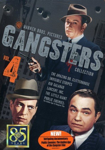 【中古】【未使用・未開封品】Warner Gangsters Collection, Vol. 4 (The Amazing Dr. Clitterhouse / Invisible Stripes / Kid Galahad / Larceny, Inc. /
