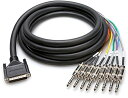 【中古】【未使用・未開封品】Hosa DTP802 Snake Cable DB25 To 8 x TRS 6.6Ft DB25 to TRS Snake by Hosa
