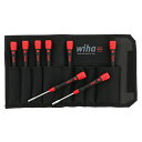 【中古】【未使用・未開封品】Wiha 26596 Nut Driver Set, Metric with Precision Soft PicoFinish Handle in Pouch, 8 Piece by Wiha(4)