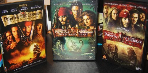 【中古】【未使用・未開封品】Pirates of the Caribbean Trilogy (Curse of the Black Pearl / Dead Man's Chest / At World's End)