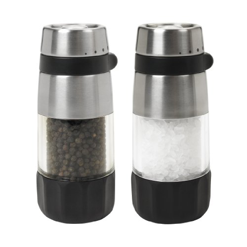 【中古】【未使用 未開封品】OXO Good Grips Salt and Pepper Grinder Set 並行輸入品