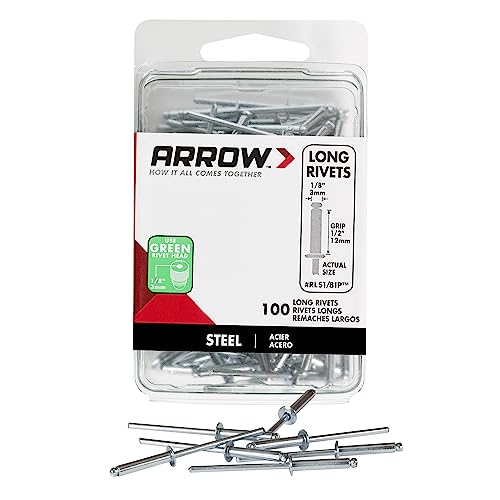 ����šۡ�̤���ѡ�̤�����ʡ�Arrow FastenerRLS1/8IPArrow Rivets-1/8X1/2 STL RIVET (�¹�͢����)