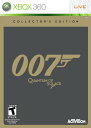 【中古】【未使用・未開封品】James Bond 007: Quantum of Solace Collector's Edition (輸入版)【メーカー名】【メーカー型番】【ブランド名】ACTIVISION Xbox 360, Xbox 360, レトロゲームストア, 海外輸入版-その他の機種, すべてのゲーム Bond 007: Quantum of Solace: Artist; Game: Artist【商品説明】James Bond 007: Quantum of Solace Collector's Edition (輸入版)【注意】こちらは輸入品となります。当店では初期不良に限り、商品到着から7日間は返品を 受付けております。こちらは当店海外ショップで一般の方から買取した未使用・未開封品です。買取した為、中古扱いとしております。他モールとの併売品の為、完売の際はご連絡致しますのでご了承ください。ご注文からお届けまで1、ご注文⇒ご注文は24時間受け付けております。2、注文確認⇒ご注文後、当店から注文確認メールを送信します。3、当店海外倉庫から当店日本倉庫を経由しお届けしますので10〜30営業日程度でのお届けとなります。4、入金確認⇒前払い決済をご選択の場合、ご入金確認後、配送手配を致します。5、出荷⇒配送準備が整い次第、出荷致します。配送業者、追跡番号等の詳細をメール送信致します。6、到着⇒出荷後、1〜3日後に商品が到着します。　※離島、北海道、九州、沖縄は遅れる場合がございます。予めご了承下さい。お電話でのお問合せは少人数で運営の為受け付けておりませんので、メールにてお問合せお願い致します。営業時間　月〜金　10:00〜17:00お客様都合によるご注文後のキャンセル・返品はお受けしておりませんのでご了承下さい。