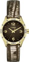 【中古】【未使用・未開封品】Timex Womens TシリーズブラウンダイヤルダイヤモンドベゼルEncrusted Distressedレザー腕時計t2?m5...