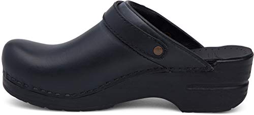 š̤ۡѡ̤ʡ[󥹥] Clog Ingrid Black Oiled 24.0 cm~24.5 cm