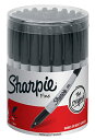 【中古】【未使用・未開封品】Sharpie 35010 細字 油性マーカー ブラック 36本