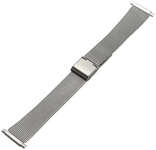 楽天AJIMURA-SHOP【中古】【未使用・未開封品】Hadley-Roma メンズ 腕時計バンド メッシュ ステンレススチール ブレスレット MB3806RWSQ-22 22-mm