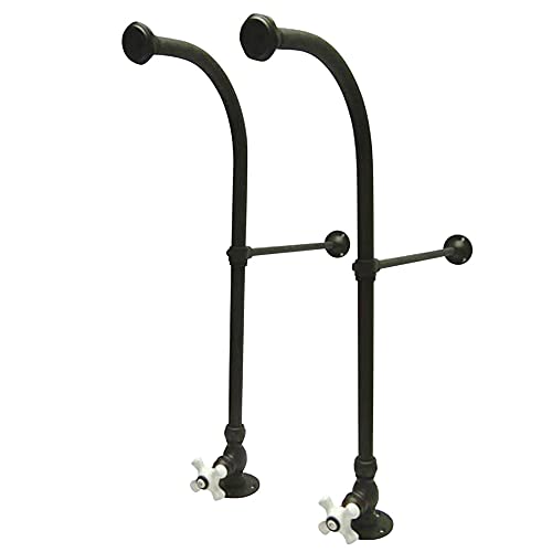 キングストン真鍮cc452plヴィンテージリジッドFreestand Supplies with Stop磁器、23インチ、研磨真鍮 23-Inch CC455CX 1