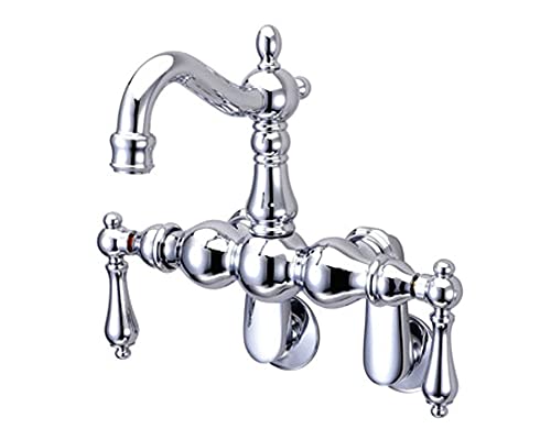 【中古】【未使用・未開封品】Kingston Brass CC1082T1 Wall Mount Clawfoot Tub Filler [並行輸入品]