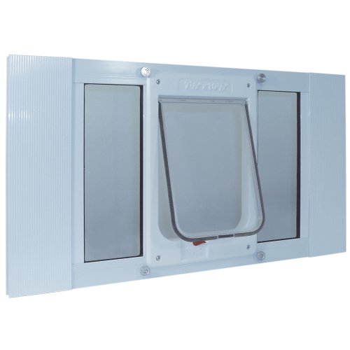 【中古】【未使用・未開封品】Ideal Pet Products Sash Chubby Kat Medium Pet Door, 23 to 28-Inch by..