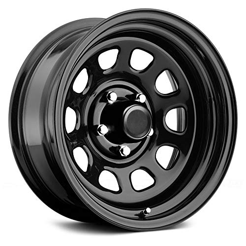 【中古】【未使用・未開封品】Rock Crawlerシリーズ51ブラックパウダーホイールサイズ15?x 8ボルトパターン6?x 5.5?Back Space 3.75?in。