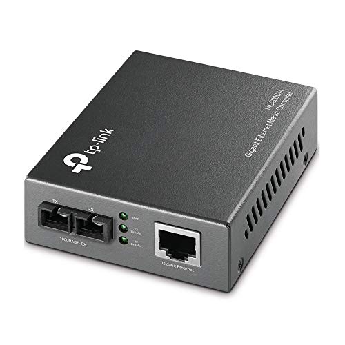 【中古】【未使用・未開封品】TP-Link 光回線 メディアコンバーター 0.55km マルチモード1000base -SX 1000Base-T RJ-45 最大1000M 5年保証 MC200CM