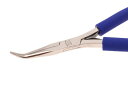 yÁzygpEJizAven 10313 Technik Stainless Steel Smooth Jaw Extra Long Bent Nose Plier, 1-19/32 Jaw Length, 6 Overall Length by Aven