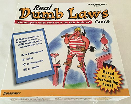 【中古】【未使用・未開封品】[プレスマントイ]Pressman Toy Real Dumb Laws Game 3807 [並行輸入品]
