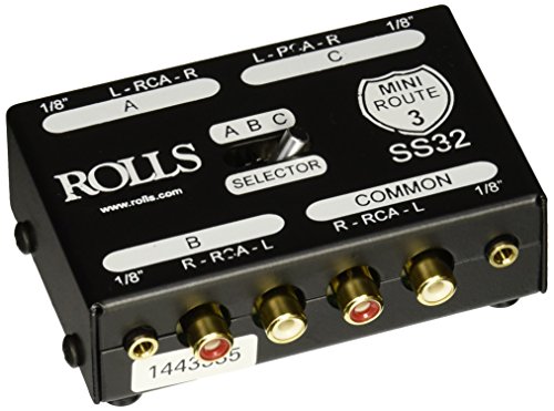 yÁzygpEJizrolls SS32 3-Way Stereo Switch by rolls