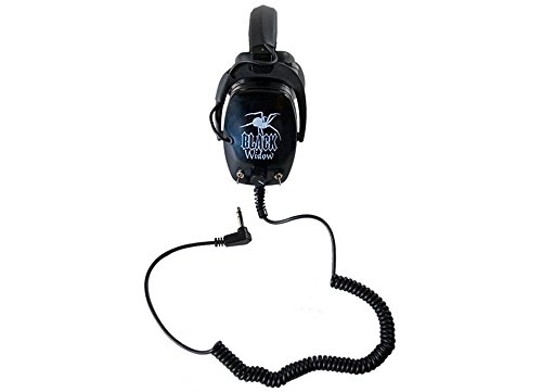 【中古】【未使用 未開封品】DetectorPro Black Widow Metal Detector Headphones by Pro Detector