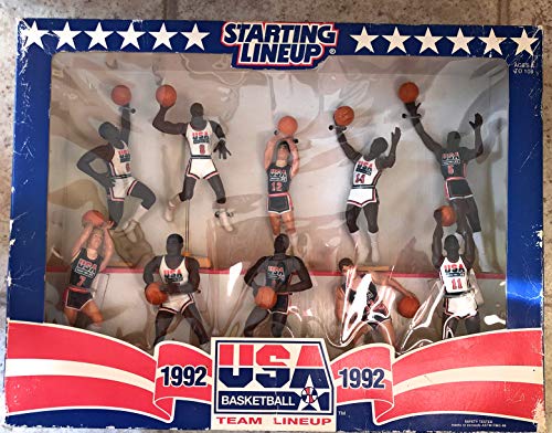 STARTING LINEUP USA 1992 BASKET BALL TEAM LINEUP
