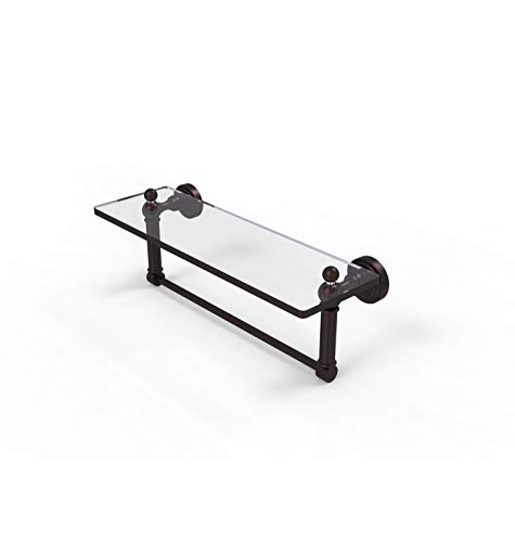 š̤ۡѡ̤ʡWaverly Place 16 Inch Glass Vanity Shelf with Integrated...