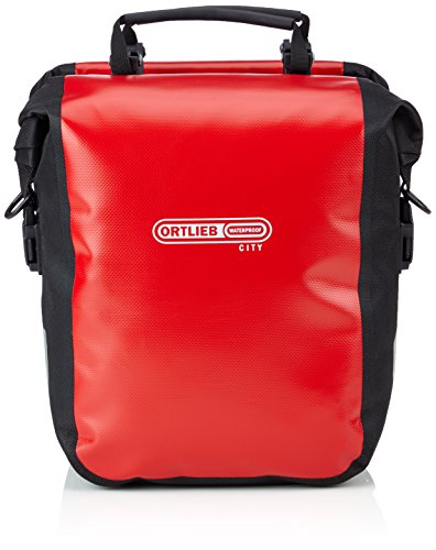 Ortlieb City Front-Roller City Paire de sacoches de v?lo Rouge/Noir 30 x 25 x 14 cm