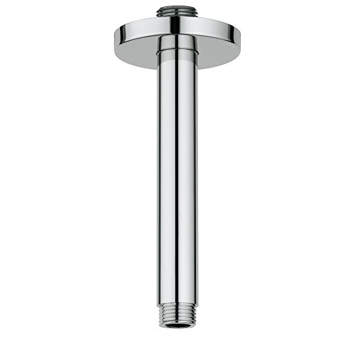 š̤ۡѡ̤ʡ(StarLight Chrome) - Grohe 27 217 000 Rainshower 15cm Ceiling Shower Arm, StarLight Chrome