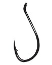 【中古】【未使用・未開封品】(4/0) - Gamakatsu Black Octopus Hook, 100 Pack