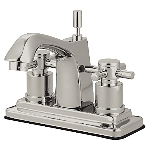 ����šۡ�̤���ѡ�̤�����ʡ�Kingston Brass KS8648DX Two Handle 4 in. Centerset Lavatory Faucet with Brass Pop-up