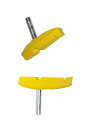 【中古】【未使用・未開封品】Kool Stop Claw 2 Bicycle Brake Shoes (Cantilever, Yellow) by Kool Stop