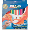 【中古】【未使用・未開封品】Prang - Coloured Woodcase Pencils, 3.3 mm, 48 Assorted Colours/set