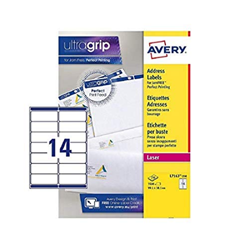 FUJITSU - 【中古】【未使用・未開封品】AVERY ADD LBL WHT L7163-250 FPC