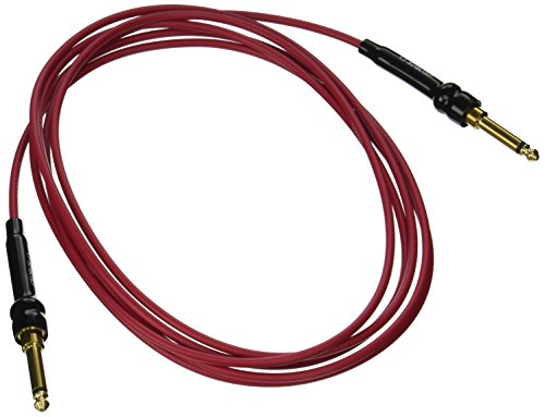 【中古】【未使用・未開封品】George L's 155 Guage Cable with Straight Plugs (Red, 10 Foot) by Geo..