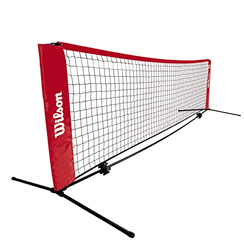 【中古】【未使用・未開封品】Wilson(ウイルソン) テニス 簡易ネット STARTER TENNIS NET(スターターテニスネット) 5.5m レッド WRZ2590 ウィルソン