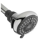 【中古】【未使用・未開封品】Waterpik Technologies Chrome EcoFlow 4 Mode Fixed Shower Head VBE ...