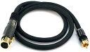 【中古】【未使用・未開封品】Monoprice 104784 3' Premier Series XLR Female to RCA Male 16AWG Ca...