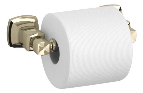 【中古】【未使用・未開封品】Kohler K-16265-AF Margaux Horizontal Toilet Tissue Holder, Vibrant French Gold [並行輸入品]