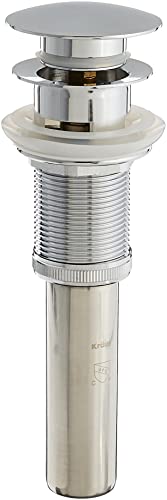 (chrome) - Kraus PU-11 Pop-up Drain with Overflow