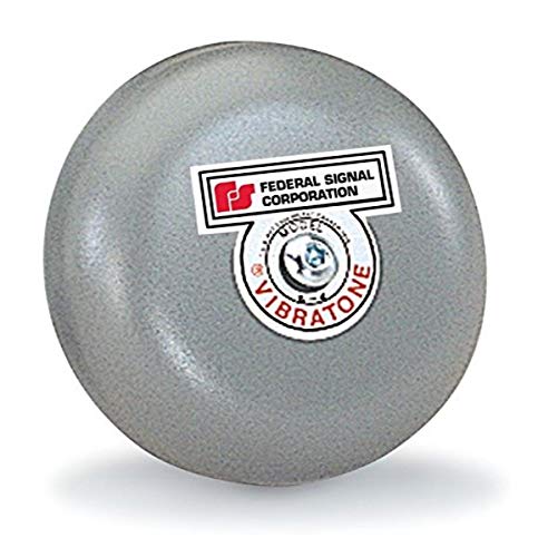 【中古】【未使用 未開封品】Federal Signal 504-120-1 Vibrations Bell Assembly, 120 VAC, 4 Gong, Gray by Federal Signal