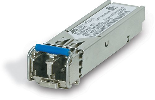 Allied Telesis AT SPLX10/I - SFP (mini-GBIC) transceiver module - GigE - 1000Base-LX - LC single-mode - up to 6.2 miles - 1310 nm