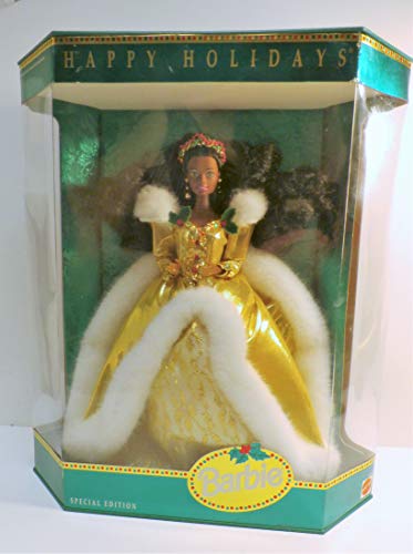 yÁzygpEJizHappy Holidays Barbie AA Doll - Special Edition Hallmark 2nd in Series (1994)