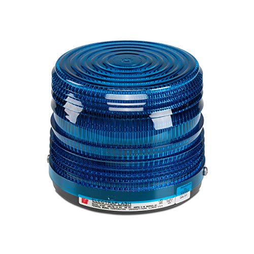 【中古】【未使用 未開封品】Federal Signal 141ST-120B Electra Flash Strobe Warning Light, Single Flash, Surface or Pipe Mount, 120 VAC, Blue by Federal Signal