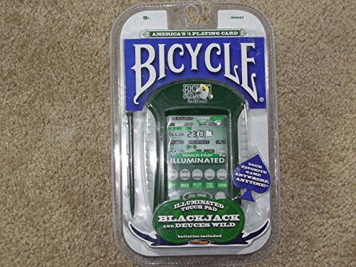 【中古】【未使用・未開封品】[バイシクル]Bicycle Illuminated Touch Pad Electronic Handheld Blackjack Game 30447 [並行輸入品]