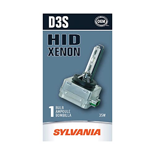 【中古】【未使用・未開封品】SYLVANIA - D3S Basic HID (高輝度放電) ヘッドライト電球 - 高性能 明る..