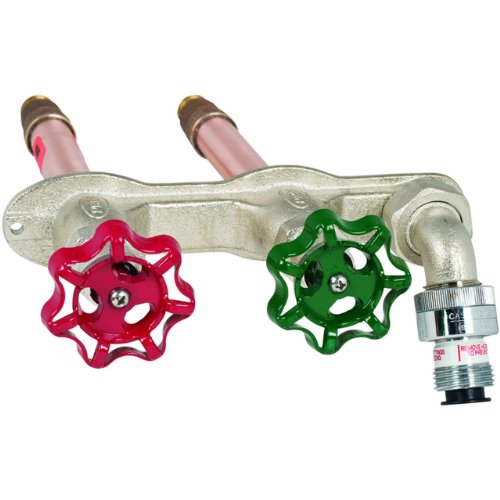 Prier製品c-108d12?1?/ 2?" MPT x 1?/ 2?"汗handle-operatedホットとコールドResid、 C-108D12 1