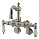 【中古】【未使用・未開封品】Kingston Brass CC1083T8 Wall Mount Clawfoot Tub Filler(4)