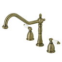 楽天AJIMURA-SHOP【中古】【未使用・未開封品】Kingston Brass KB1793PLLS Heritage 8-Inch Centerset Kitchen Faucet, Vintage Brass by Kingston Brass [並行輸入品]