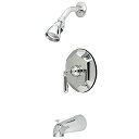 【中古】【未使用・未開封品】キングストン真鍮kb463?HL Metropolitanタブとシャワー蛇口 5-1/2-Inch Spout Reach KB46...